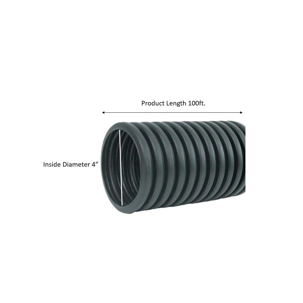 Advanced Drainage Systems 4 in. Singlewall Solid Drain Pipe (3)