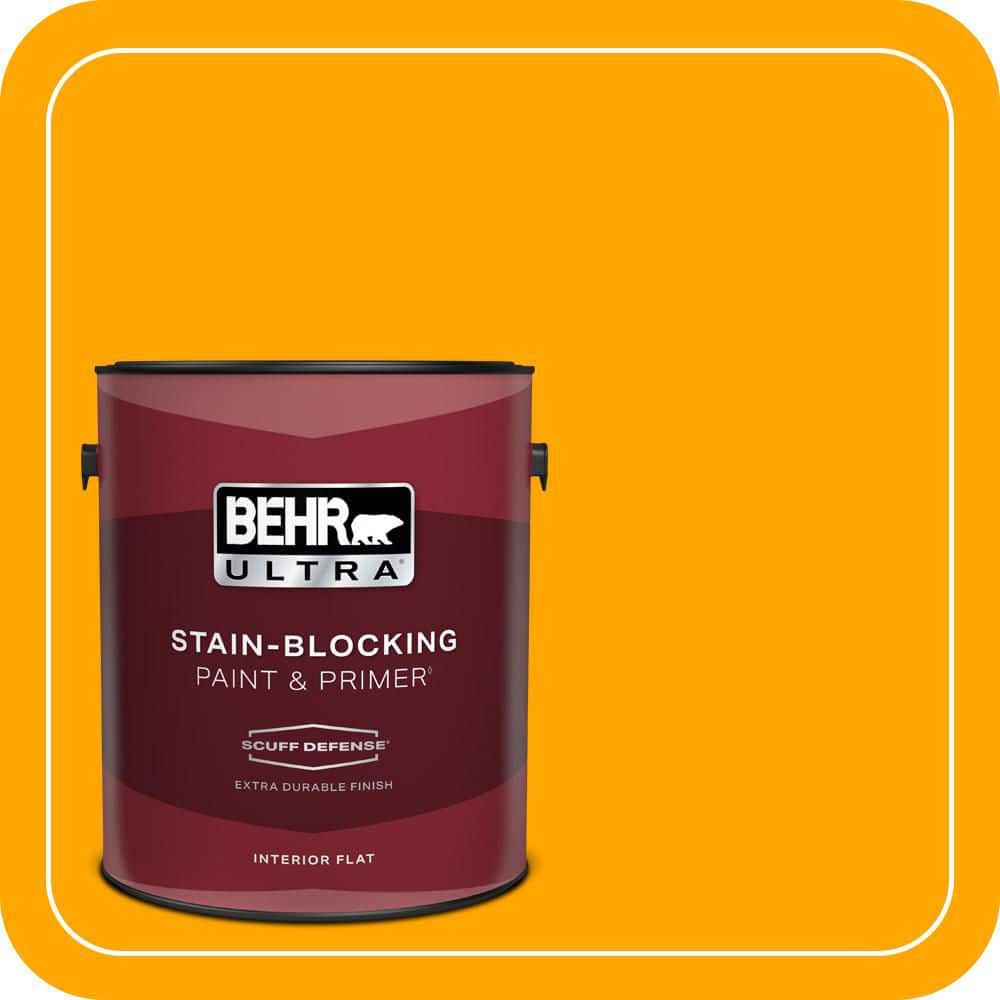 BEHR ULTRA 1 gal. #S-G-330 Instant Delight Extra Durable Flat Interior Paint & Primer (1)