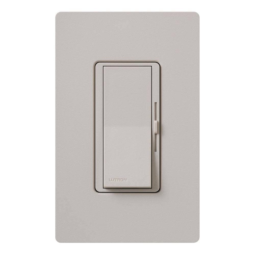 Lutron Beige Diva Dimmer Switch for Magnetic Low Voltage, 800-Watt, Single-Pole/3-Way, Taupe (DVSCLV-103P-TP) (2)