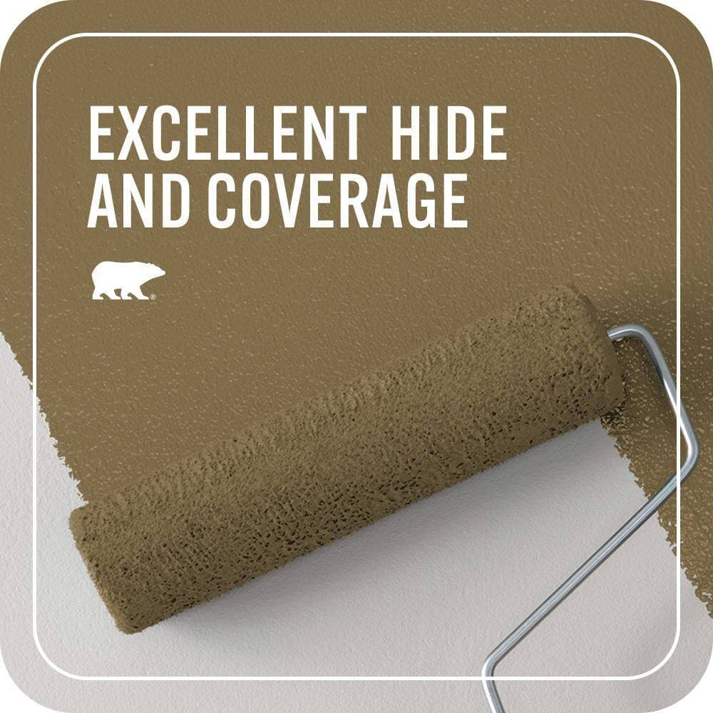 BEHR PREMIUM PLUS #350F-7 Wild Mushroom Enamel & Primer Color Sample (4)