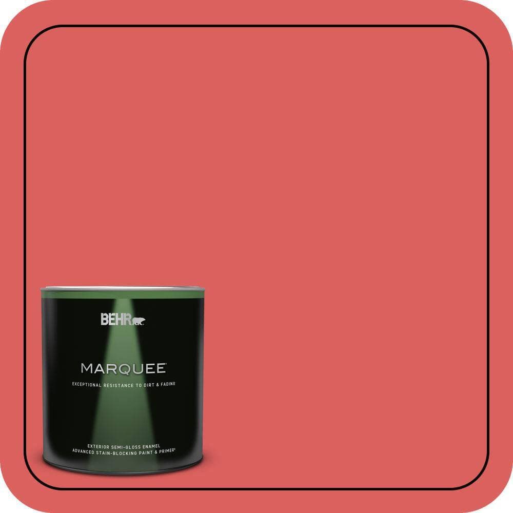 BEHR MARQUEE 1 qt. #P170-5 Roulette Semi-Gloss Enamel Exterior Paint & Primer (1)