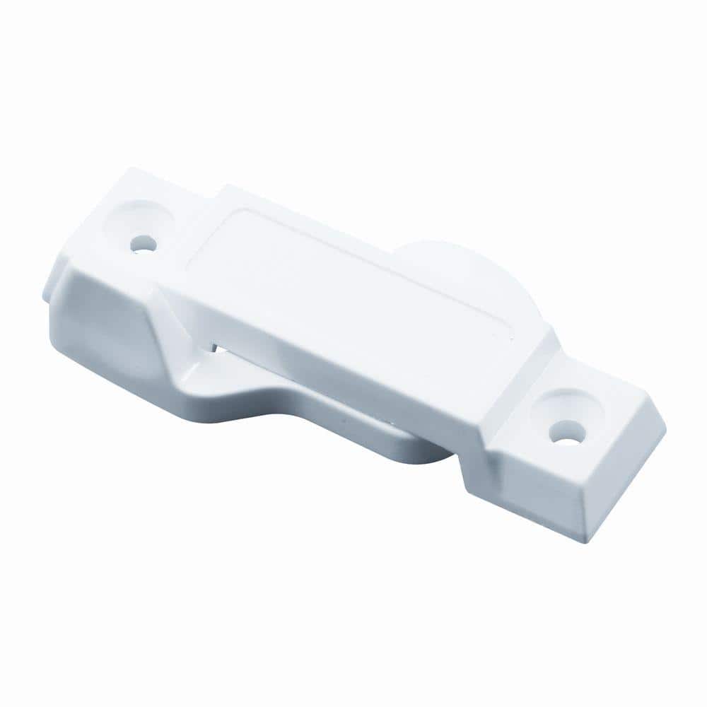Prime-Line Cam Action Sash Lock, Vinyl Composite, White (1)