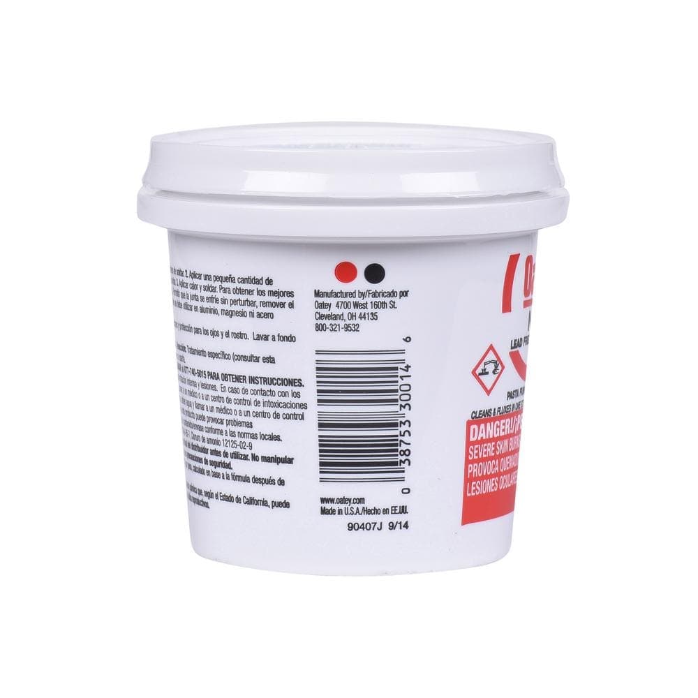 Oatey No. 5 8 oz. Lead-Free Solder Flux Paste (2)