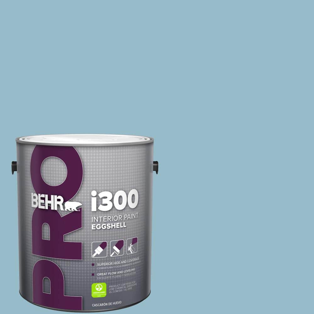 BEHR PRO 1 gal. #S480-3 Sydney Harbour Eggshell Interior Paint (1)