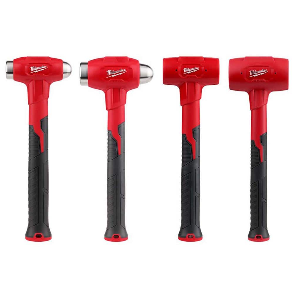 Milwaukee Dead Blow Hammer Set (4-Piece)