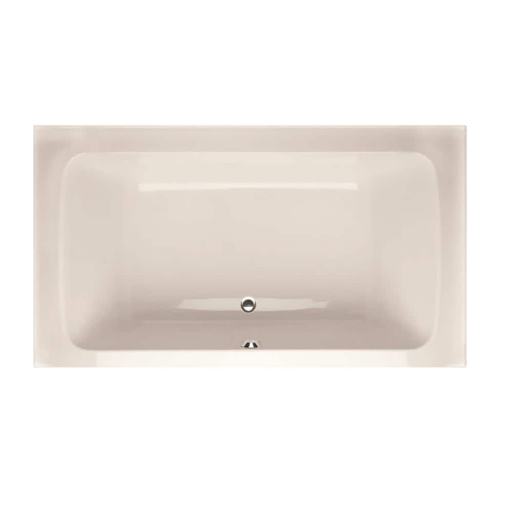 Hydro Systems Rachel 66 in. x 36 in. Rectangular Drop-in Bathtub in White (1)
