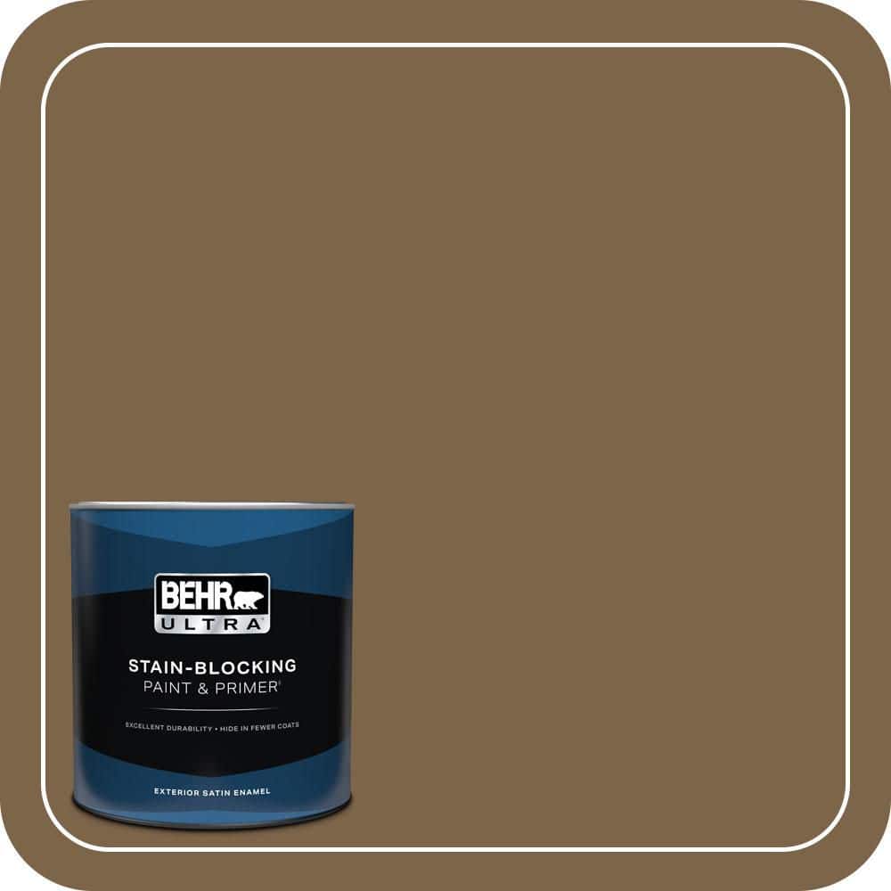 BEHR ULTRA 1 qt. #PPU4-19 Arts and Crafts Satin Enamel Exterior Paint & Primer (1)