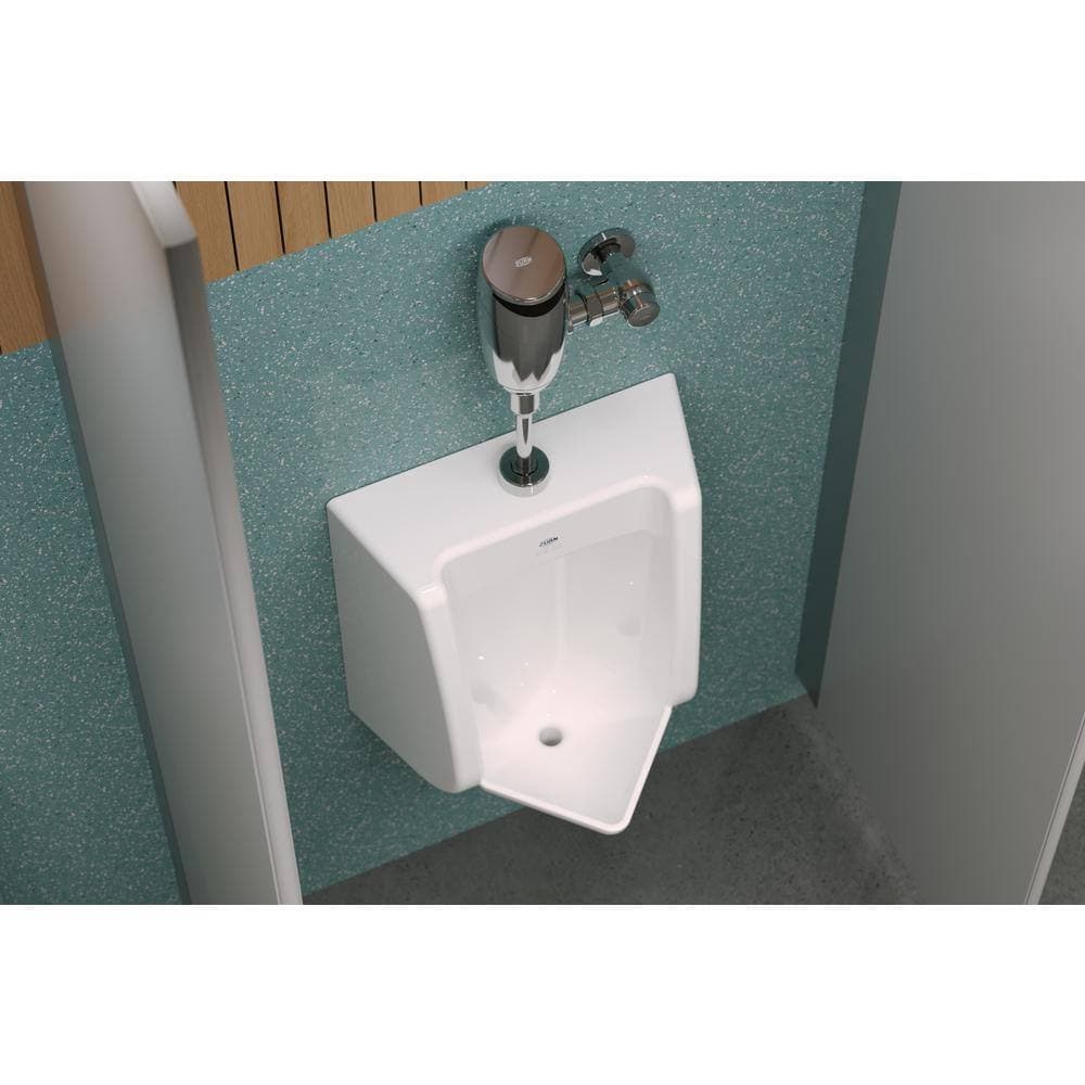 Zurn Top Mount Exposed 0.5 Gal Sensor Flush Valve for Urinal W/Gear-Driven Ceramic Cartridge, Hydropower, AV Diaphragm (3)