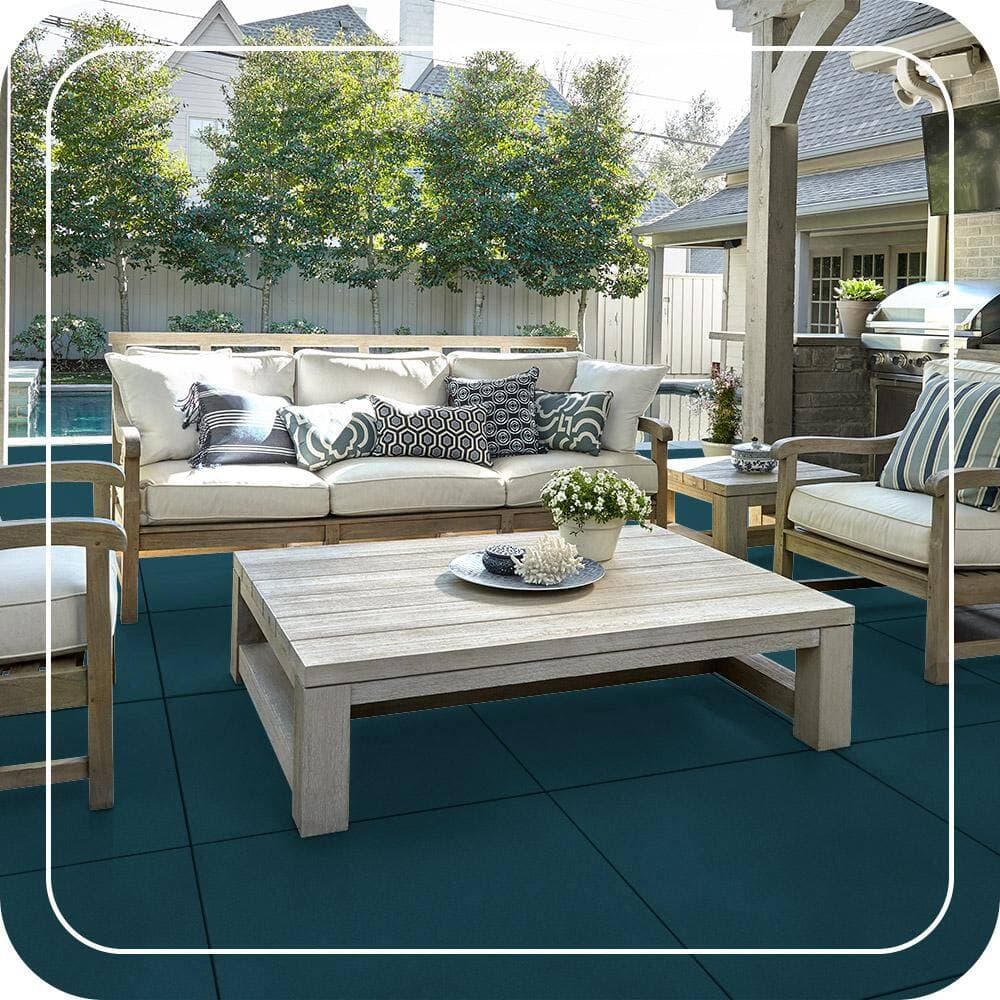 BEHR PREMIUM #HDC-CL-28 Textured Low-Lustre Enamel Interior/Exterior Porch and Patio Anti-Slip Floor Paint (3)