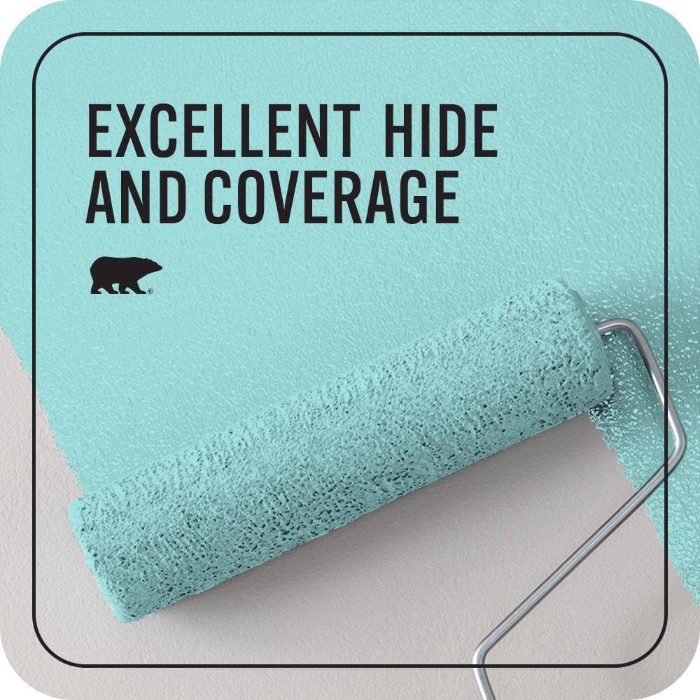 BEHR PREMIUM PLUS #P460-2 Tropical Waterfall Enamel EcoMix Plant-Based & Primer (2)