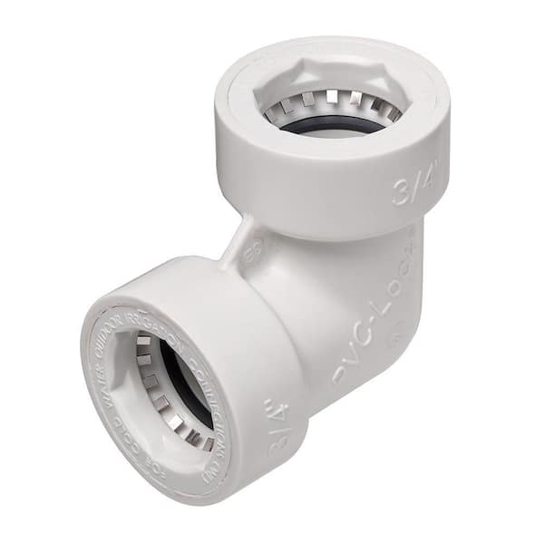 Orbit 3/4 in. PVC-Lock 90-Degree Elbow (2)
