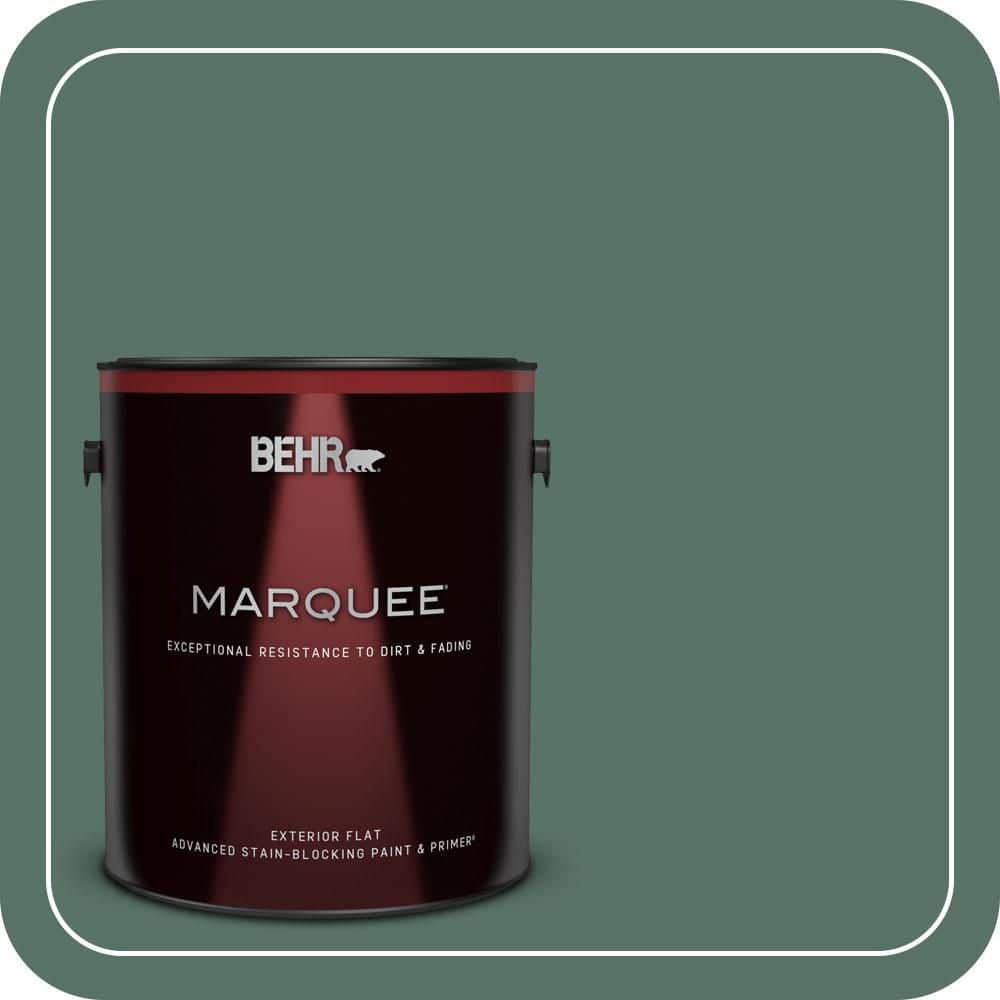BEHR MARQUEE 1 gal. #470F-6 Hilltop Flat Exterior Paint & Primer (1)