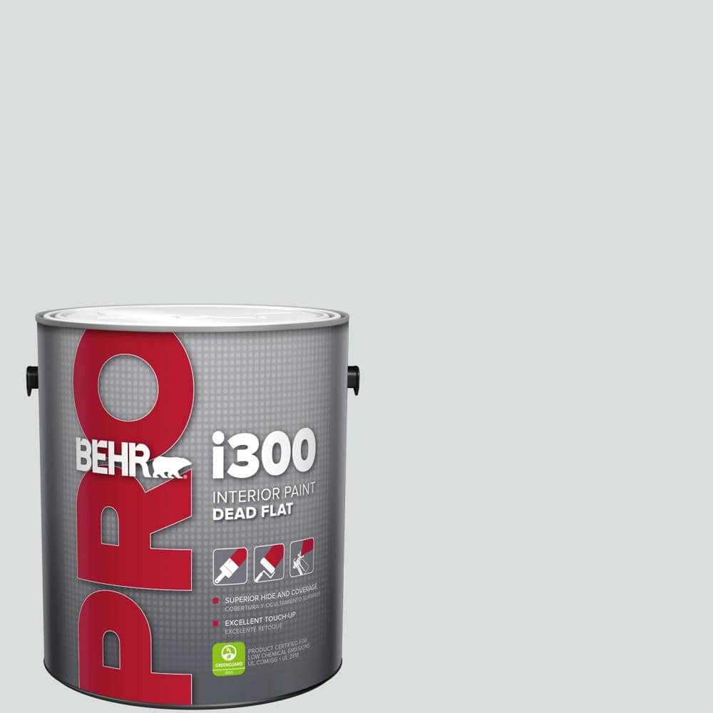 BEHR PRO 1 gal. #ECC-33-2 Silver Sands Dead Flat Interior Paint