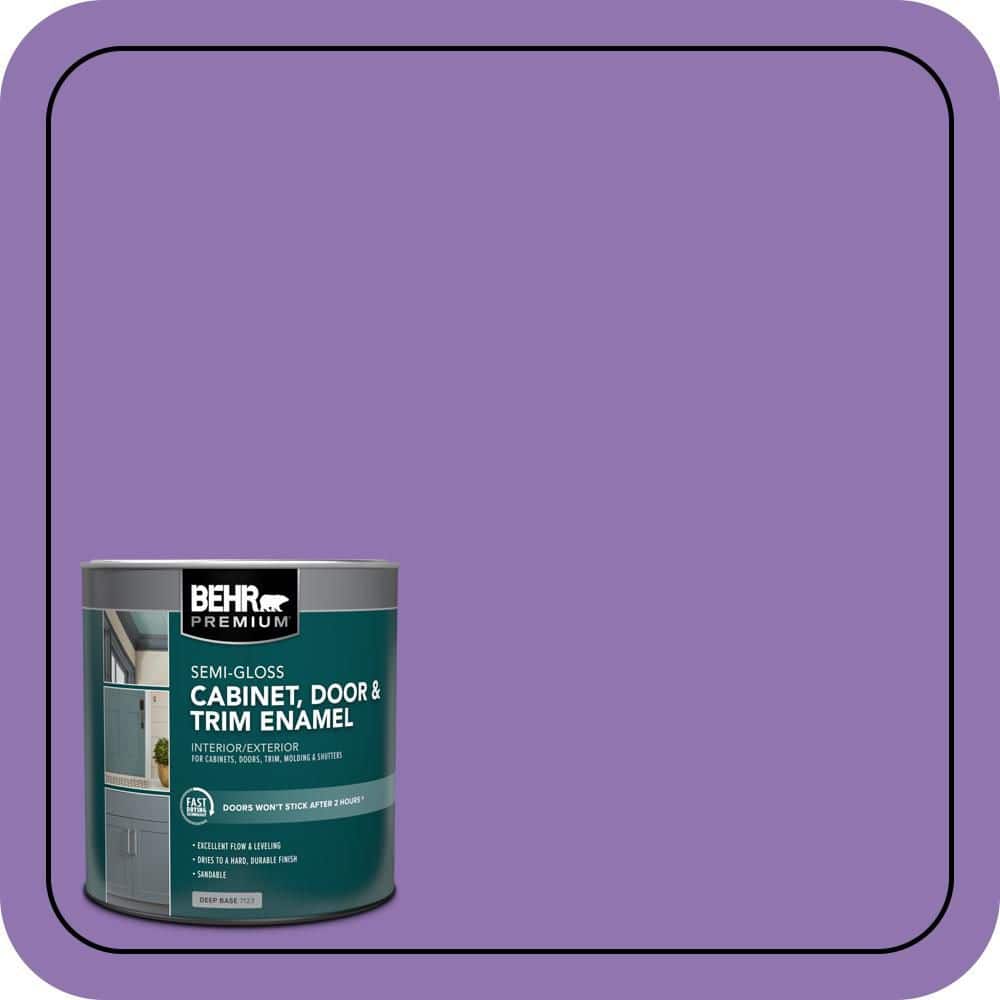 BEHR PREMIUM 1 qt. #P570-5 Romantic Moment Semi-Gloss Enamel Interior/Exterior Cabinet, Door & Trim Paint (1)