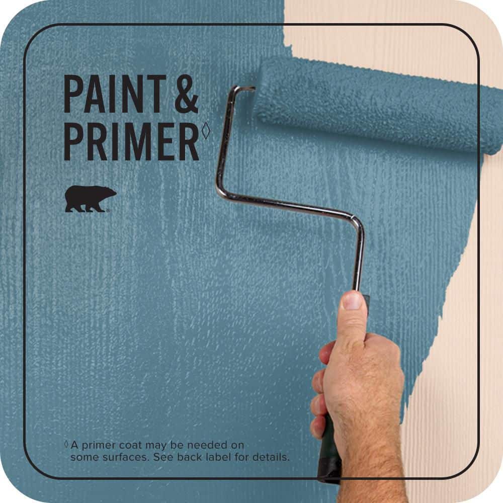BEHR PREMIUM PLUS #S480-5 Blue Moon Bay Flat & Primer (2)