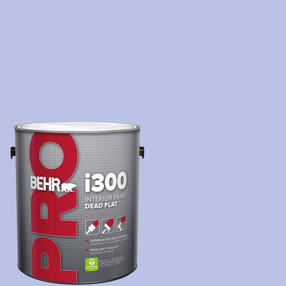 BEHR PRO 1 gal. #P540-3 Canterbury Bells Dead Flat Interior Paint