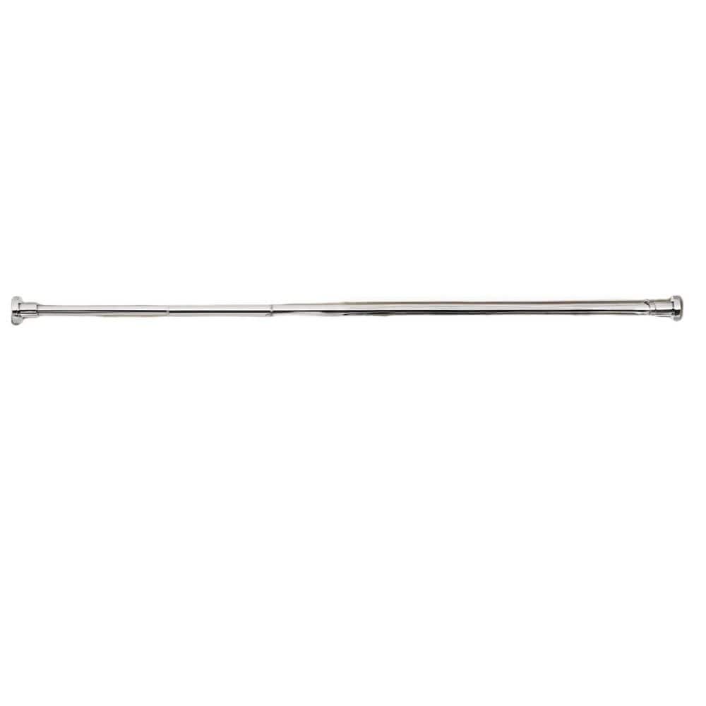 Numhew 47-84 in. Stainless Steel Heavy Duty Adjustable Expandable Shower Curtain Rod in Chrome Plated for Bathroom Window (1)