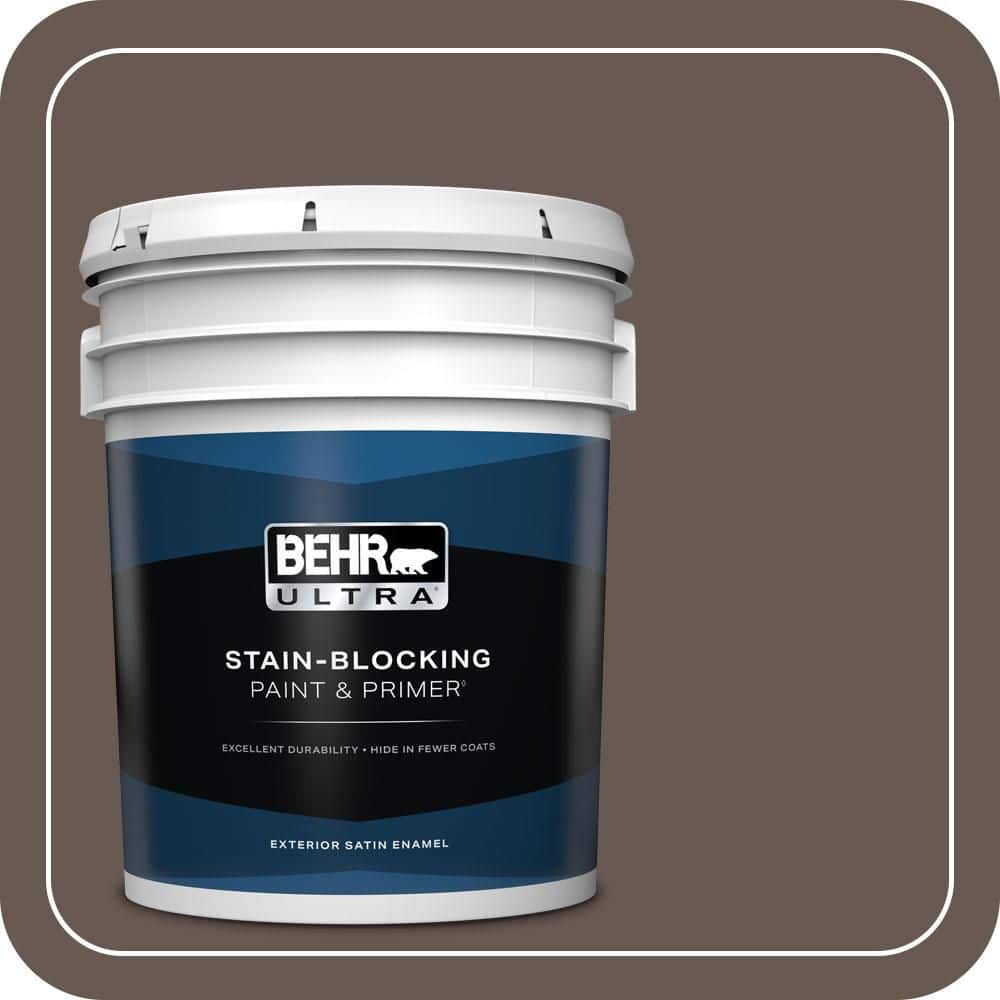 BEHR ULTRA 5 gal. #MQ2-44 Museum Satin Enamel Exterior Paint & Primer