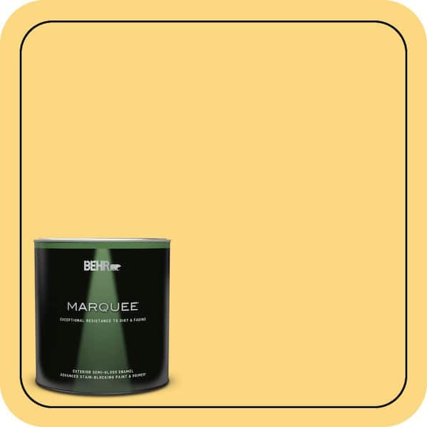 BEHR PREMIUM PLUS #350B-6 Wildflower Honey Flat Low Odor & Primer (2)