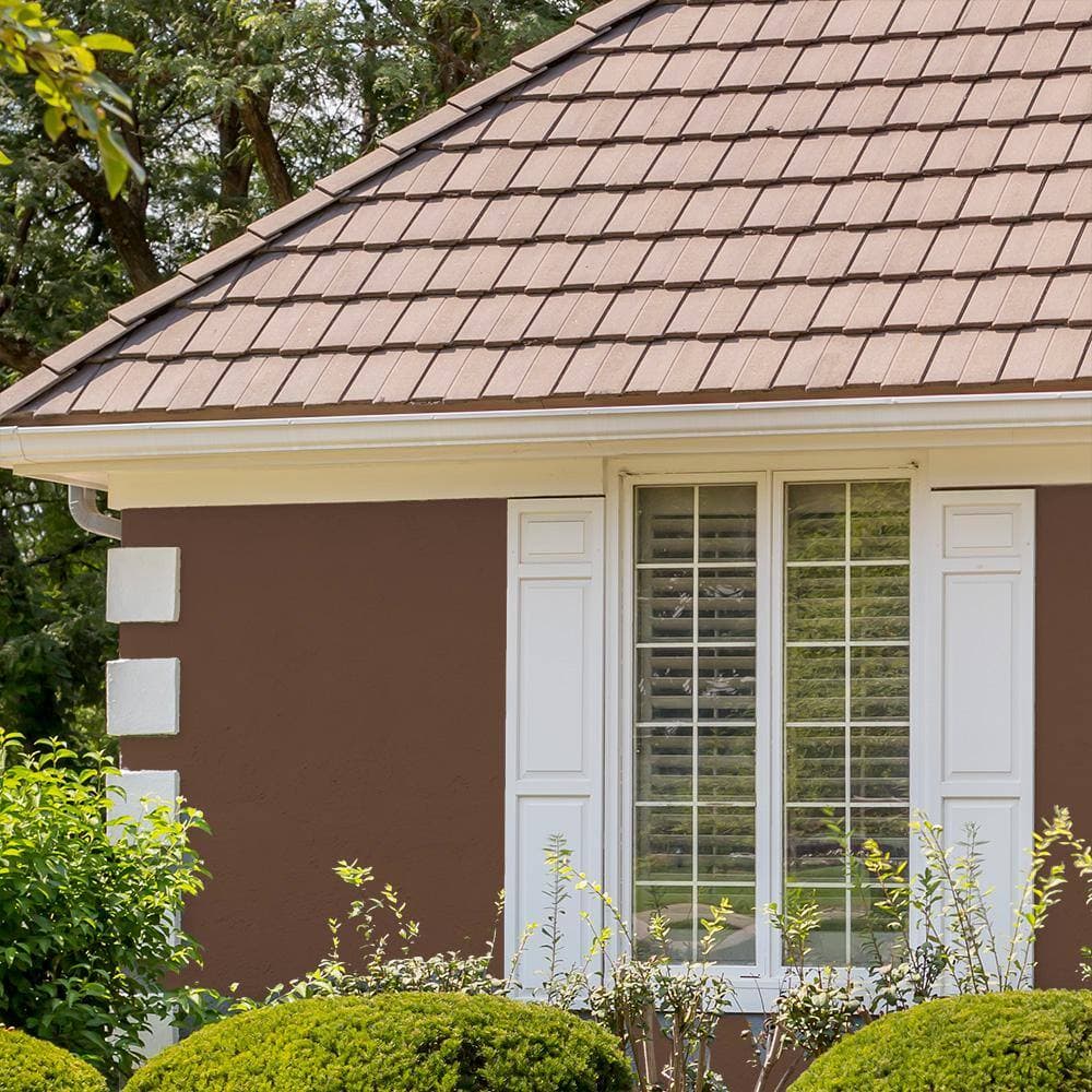 BEHR PREMIUM 1 gal. #N190-7 Moose Trail Elastomeric Masonry, Stucco and Brick Exterior Paint (4)
