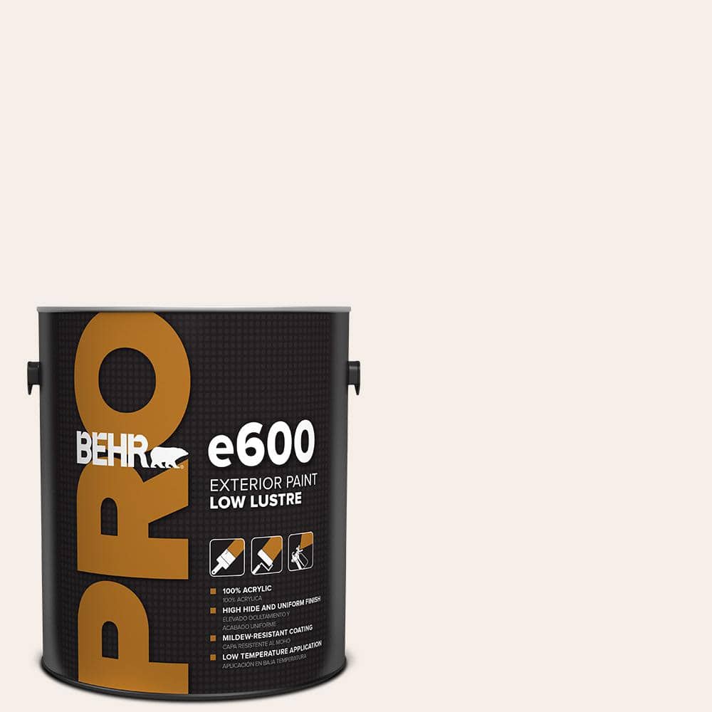 BEHR PRO 1 gal. #PWN-26 Icing Rose Low Luster Exterior Paint