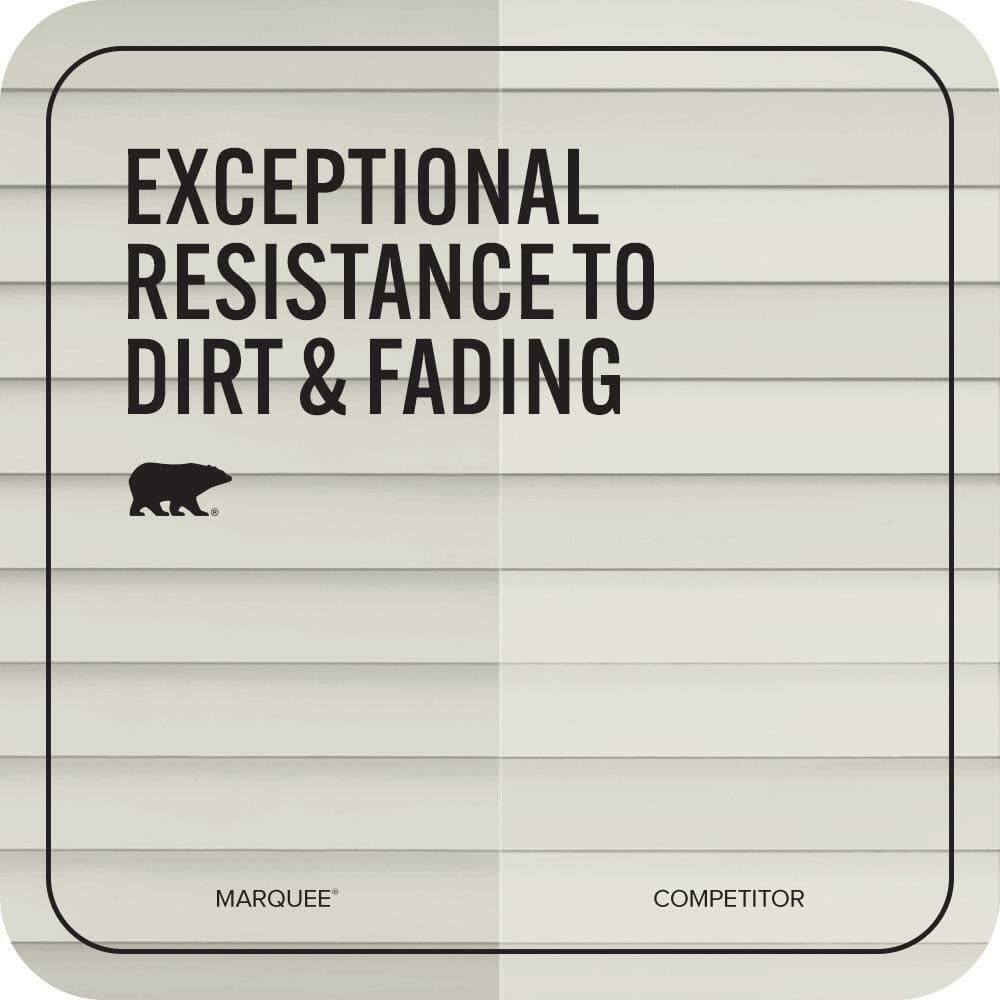 BEHR MARQUEE 1 gal. #N350-1 Hazy Trail Flat Exterior Paint & Primer (4)