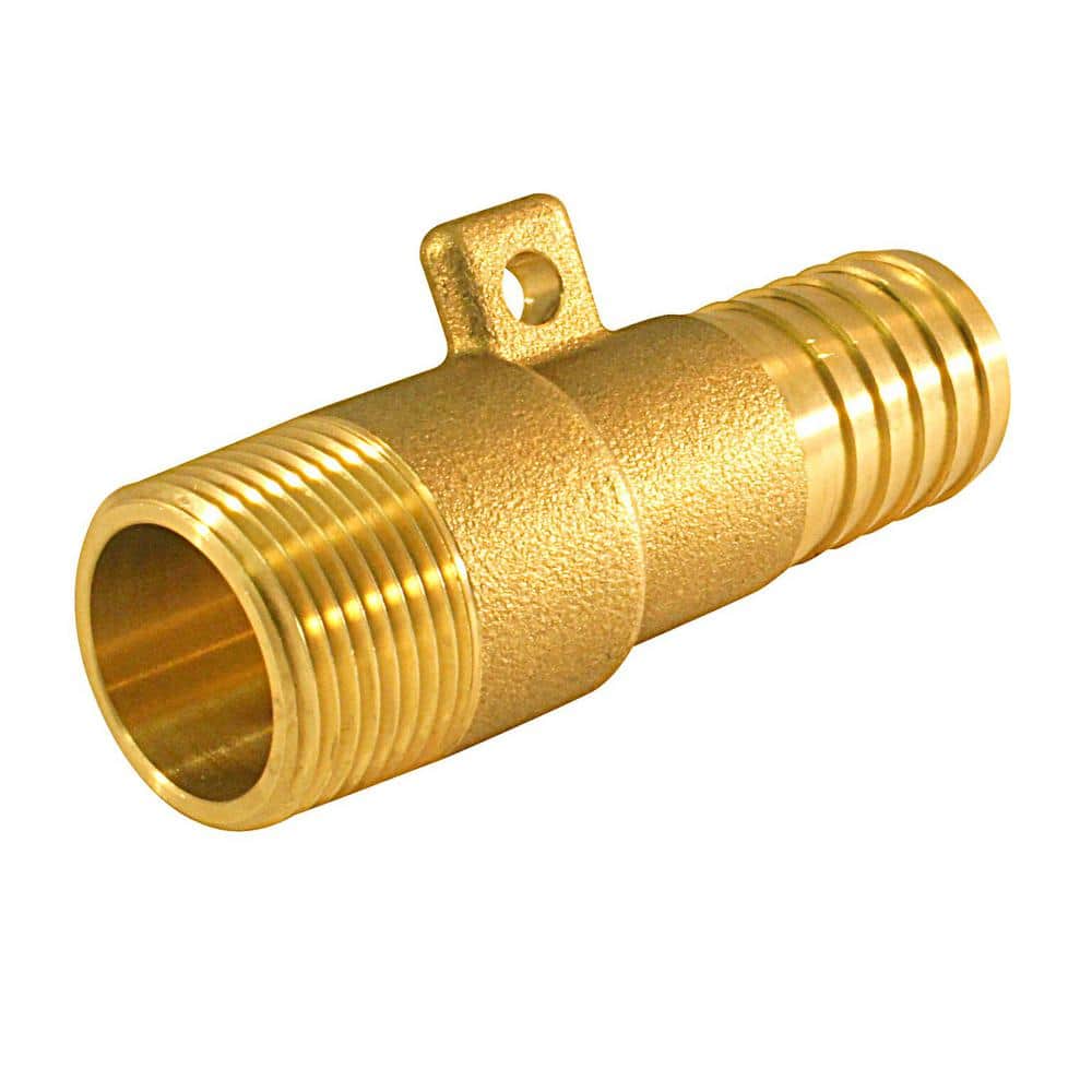 Apollo 1 in. Barb x 1 in. Male Pipe Thread Brass Rope Adapter (2)