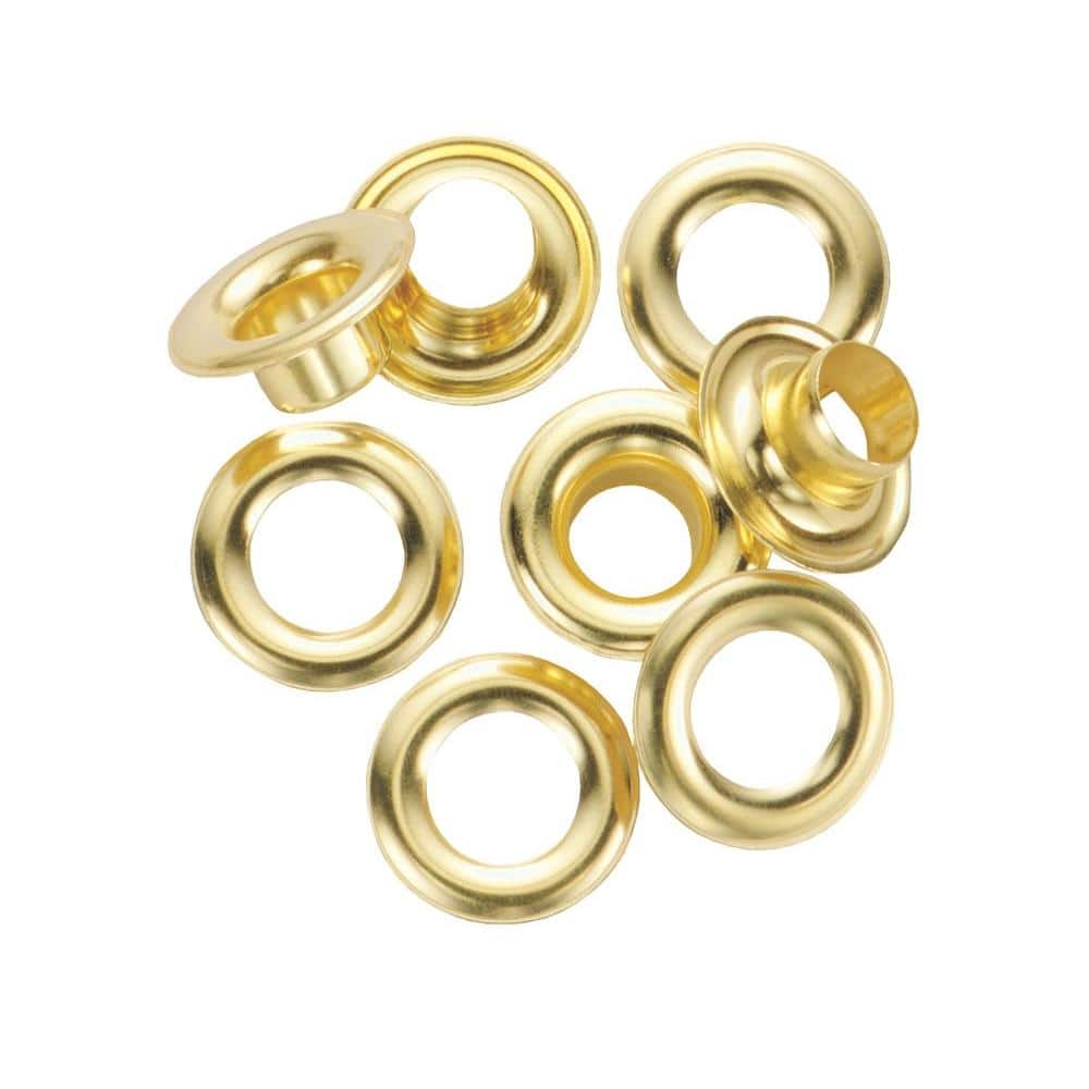 General Tools 1/2 in. Refill Solid Brass Grommet Kit and Refill (12-Pack)
