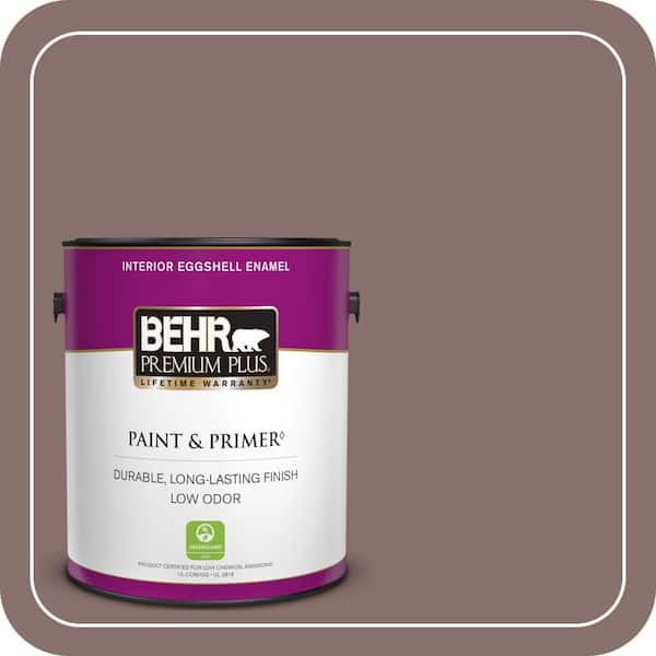BEHR PREMIUM PLUS #HDC-AC-28 Smokey Claret Enamel Low Odor & Primer (3)