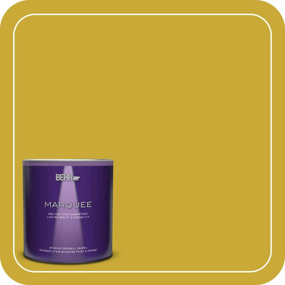 BEHR MARQUEE 1 qt. #P320-7 Sweet and Sour Eggshell Enamel Interior Paint & Primer (1)