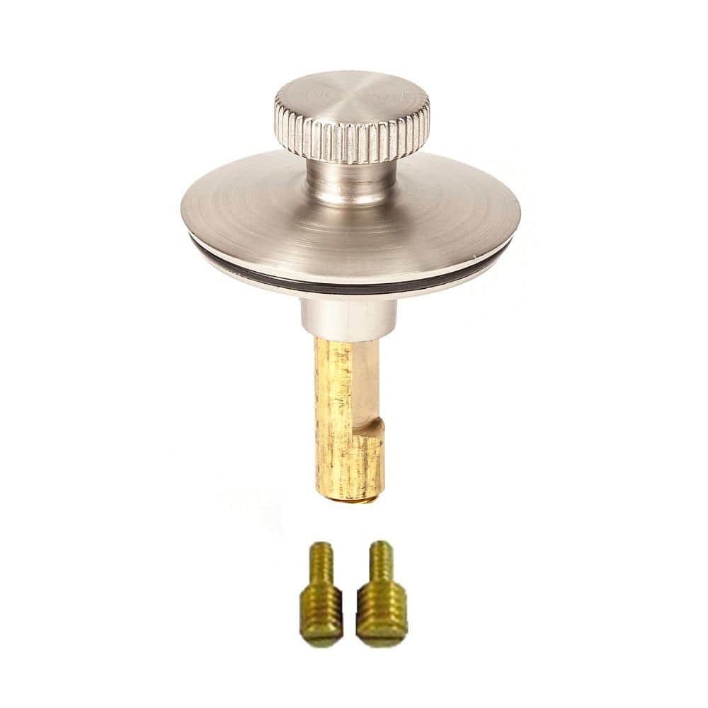 PF WaterWorks Lift n Turn Bathtub Stopper BN (1)