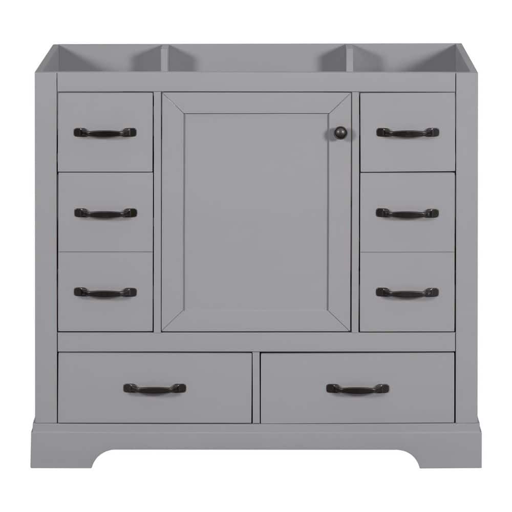 Unbranded MDF Board Bath Vanity Cabinet without Top Unassembled