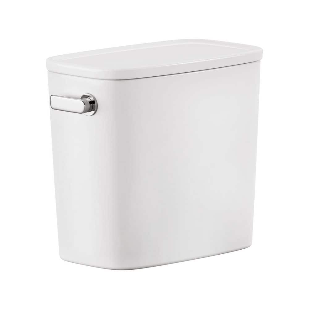American Standard Aspirations Ecostrength Single Flush 0.80 GPF Toilet Tank with Vacuum-Assisted Flushing Technology in White (1)