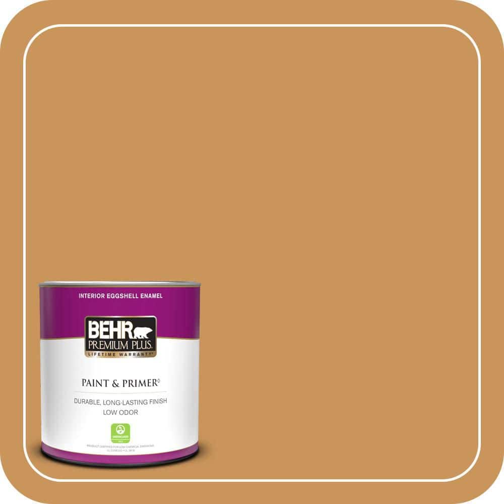 BEHR PREMIUM PLUS #M250-5 Burnt Pumpkin Enamel Low Odor & Primer (1)