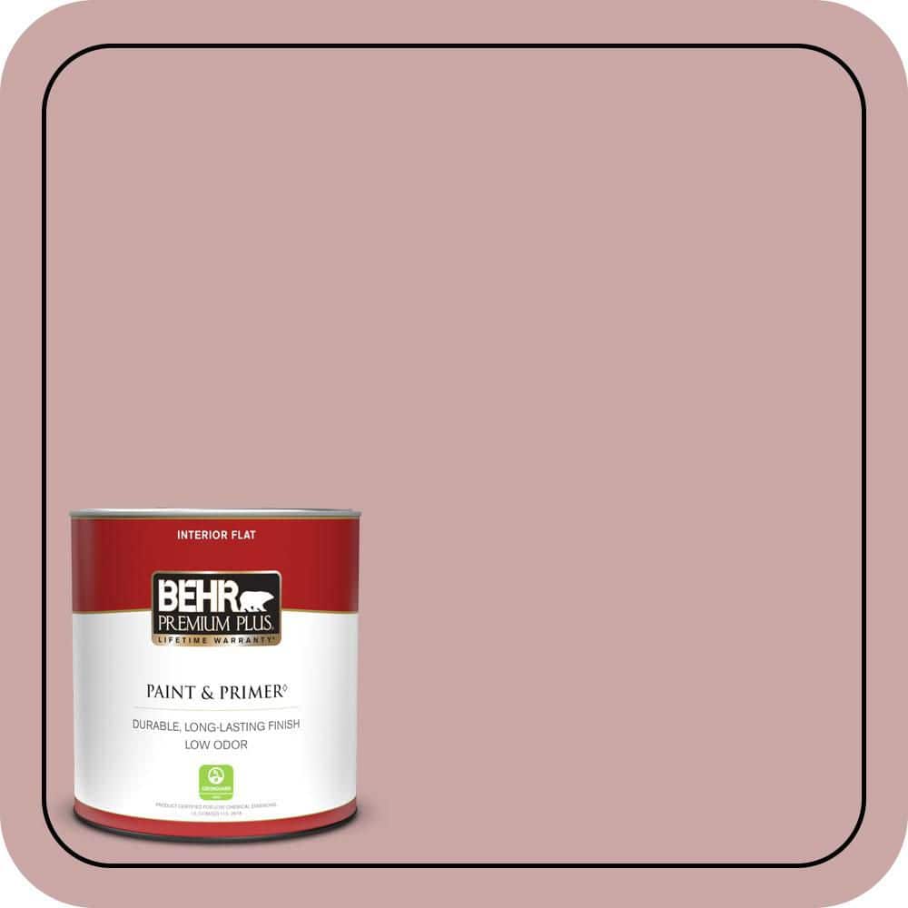 BEHR PREMIUM PLUS #140E-3 Rose Bisque Enamel Low Odor & Primer