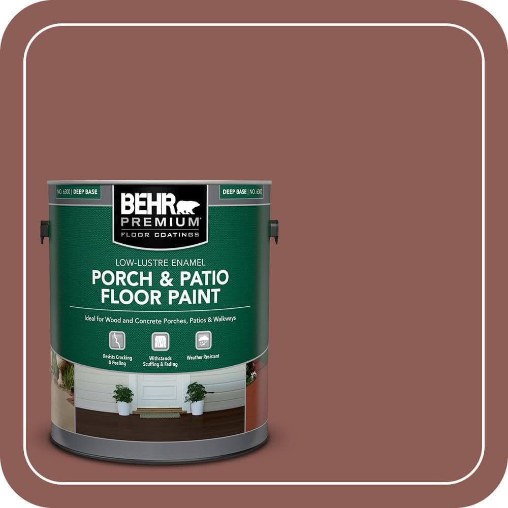 BEHR PREMIUM #190F-6 Low-Lustre Enamel Interior/Exterior Porch and Patio Floor Paint (1)