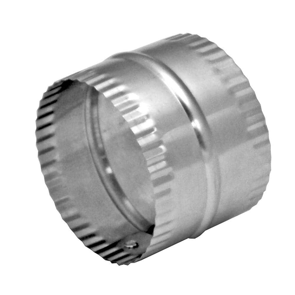 Everbilt 4 in. Aluminum Duct Connector Dryer Exhaust Collar Extender