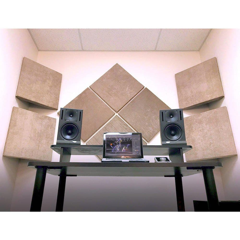 Auralex SonoLite Panels - 2 ft. W x 2 ft. L x 1 in. H - Tan (3)