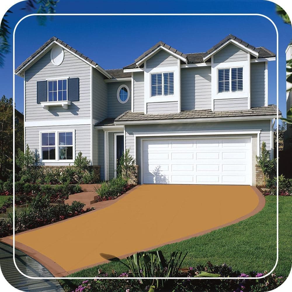 BEHR PREMIUM #PPU6-02 Self-Priming 1-Part Epoxy Satin Interior/Exterior Concrete and Garage Floor Paint (3)