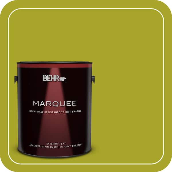 BEHR MARQUEE 1 gal. #P340-7 Venom Flat Exterior Paint & Primer (2)