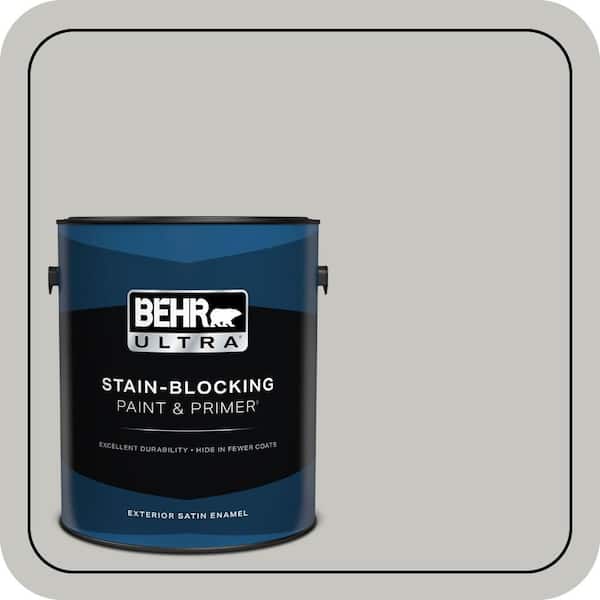 BEHR PREMIUM PLUS #PPF-29 Traditional Gray Enamel Low Odor & Primer (3)