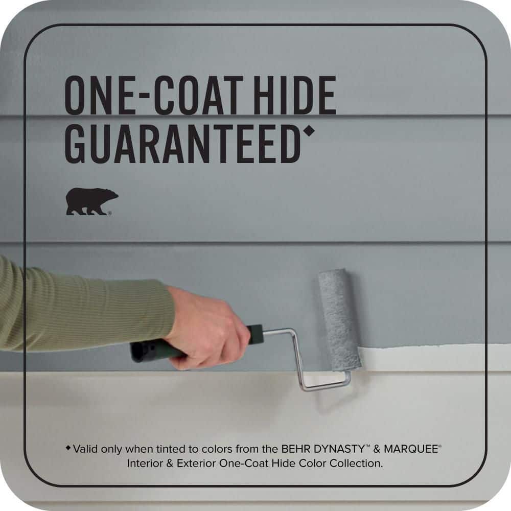 BEHR MARQUEE 1 gal. #N450-4 Moonquake Flat Exterior Paint & Primer (3)