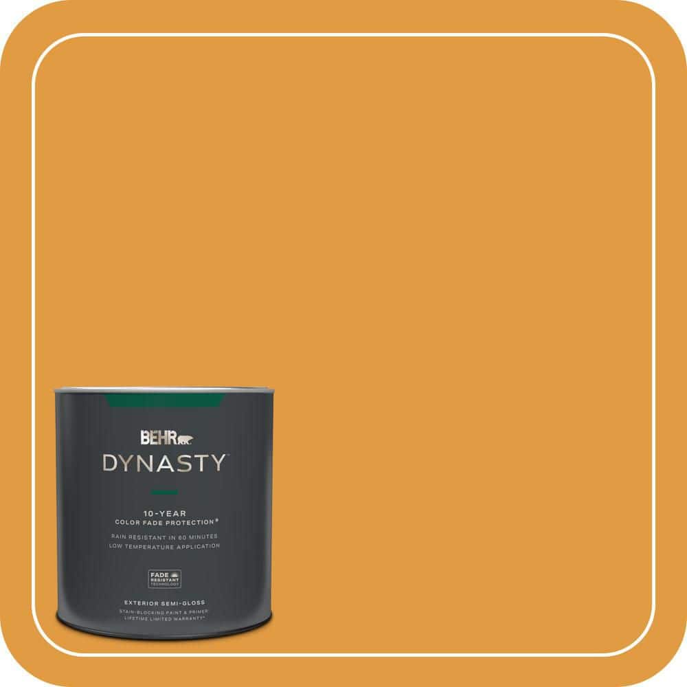 BEHR DYNASTY 1 qt. #T18-05 Life Is Good Semi-Gloss Exterior Stain-Blocking Paint & Primer