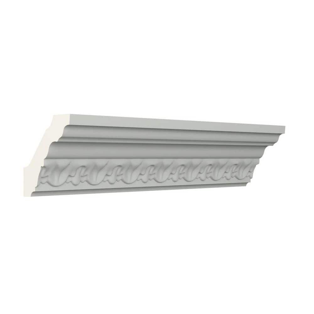 Ekena Millwork Laredo 2 in. D x 2.875 in. W x 96 in. L Polyurethane Crown Moulding (2)