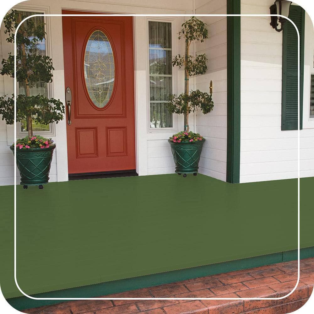 BEHR PREMIUM #M370-7 Low-Lustre Enamel Interior/Exterior Porch and Patio Floor Paint (2)