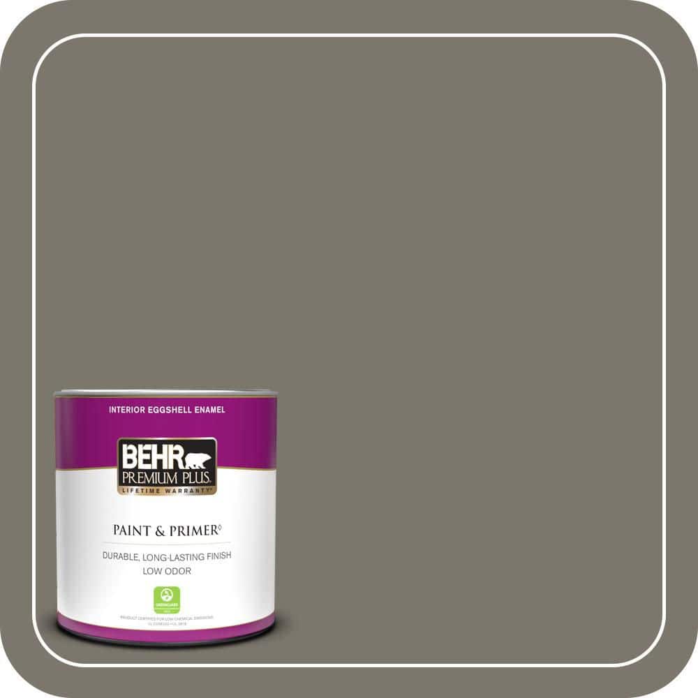 BEHR PREMIUM PLUS #ECC-46-2 Eagle Ridge Exterior Stain-Blocking Paint & Primer (1)