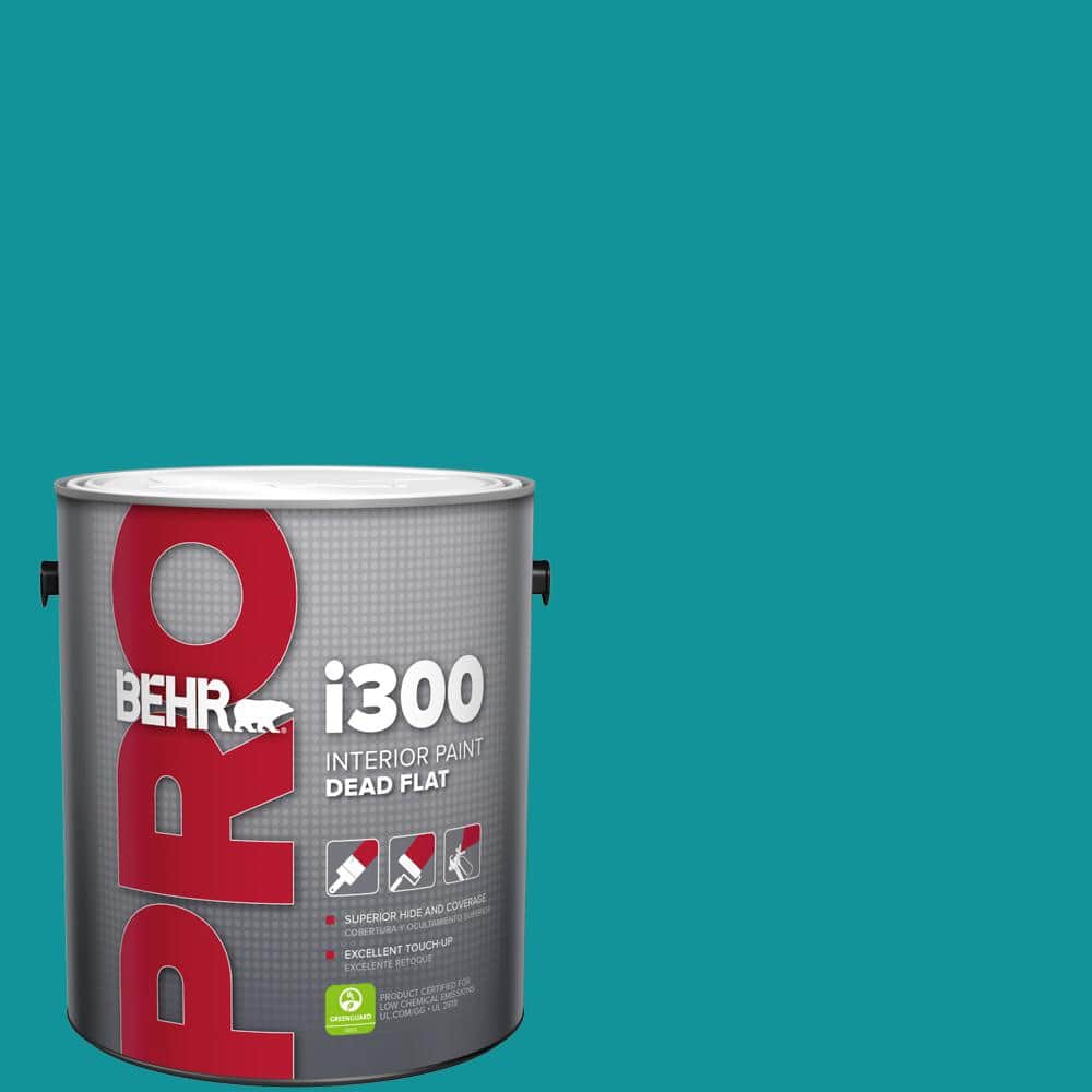 BEHR PRO 1 gal. #500B-6 Peacock Feather Dead Flat Interior Paint (1)