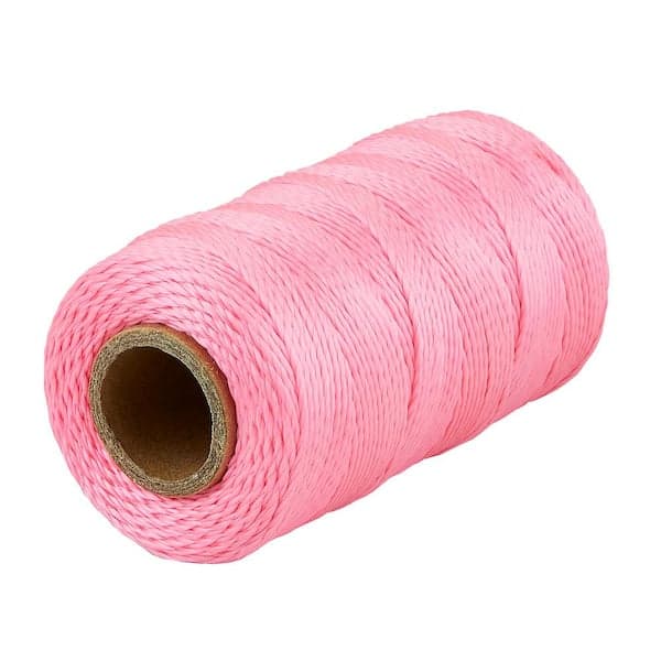 Everbilt 250 ft. Pink Poly Mason Line Refill (2)