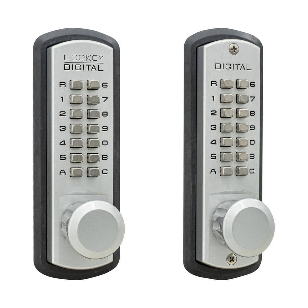 Unbranded 3830DC Marine Grade Mech. 6-5/16 in. x 1-3/4 in. x 2-1/4 in. Keyless Passage Storeroom KnobLock w/DeadlockingSpringLatch