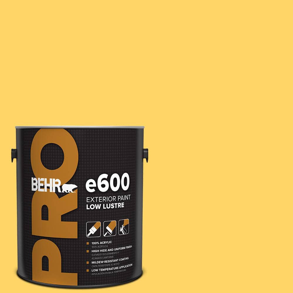 BEHR PRO 1 gal. #P290-5 Squash Blossom Low Luster Exterior Paint